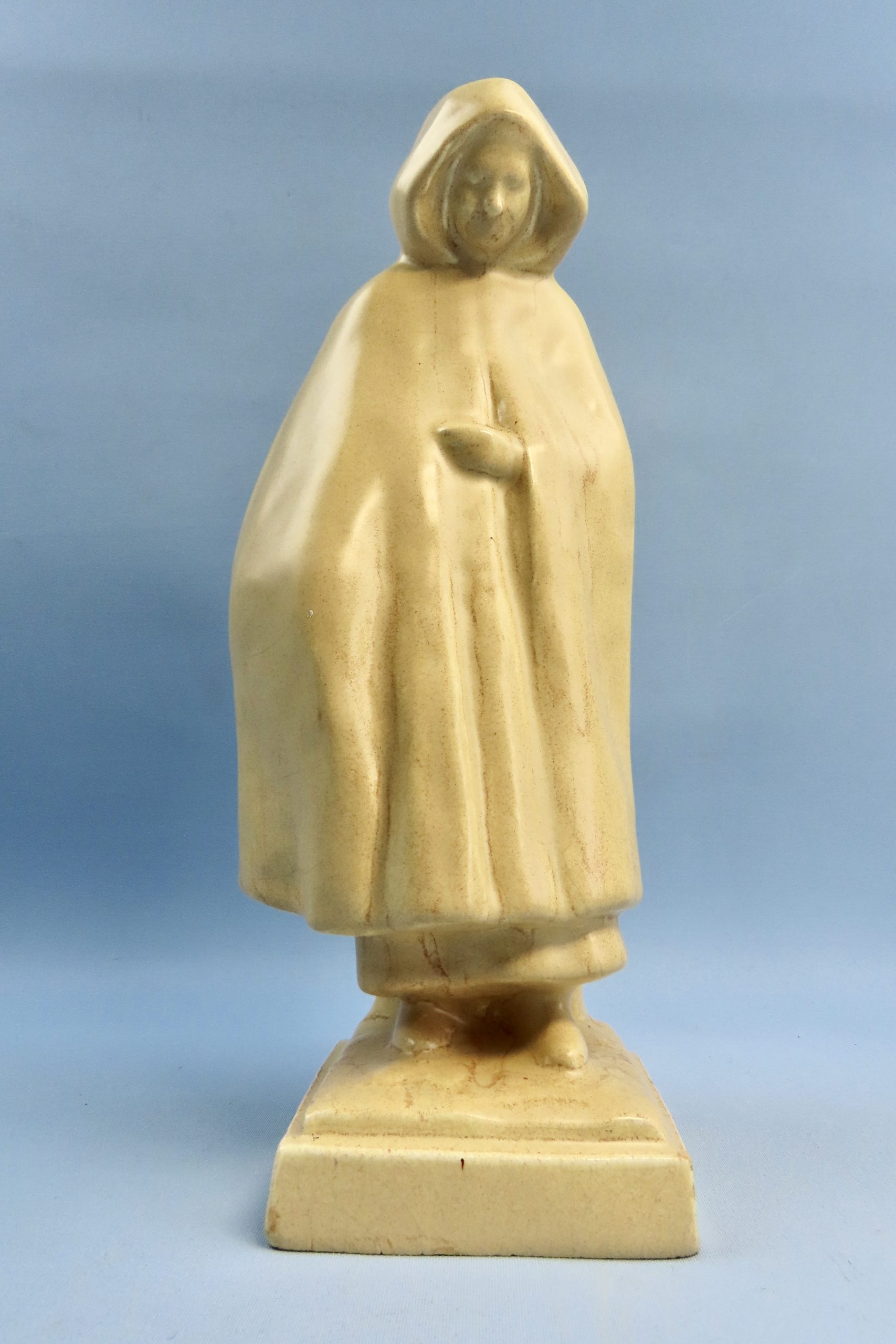 Maurice de Korte (1889-1971) - Art Deco Plateel religieus beeld - 1e kwart 20ste eeuw