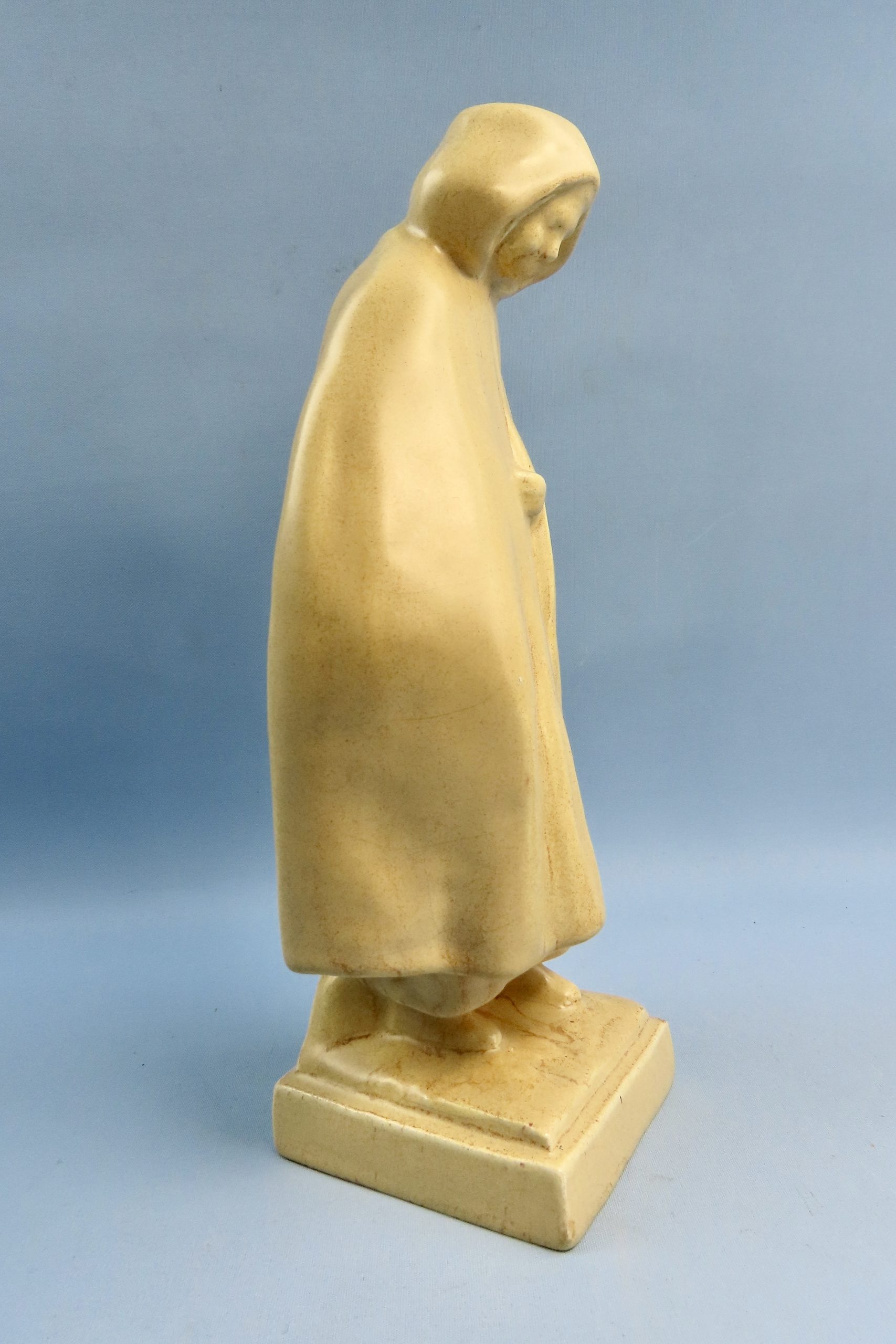 Maurice de Korte (1889-1971) - Art Deco Plateel religieus beeld - 1e kwart 20ste eeuw - Afbeelding 4