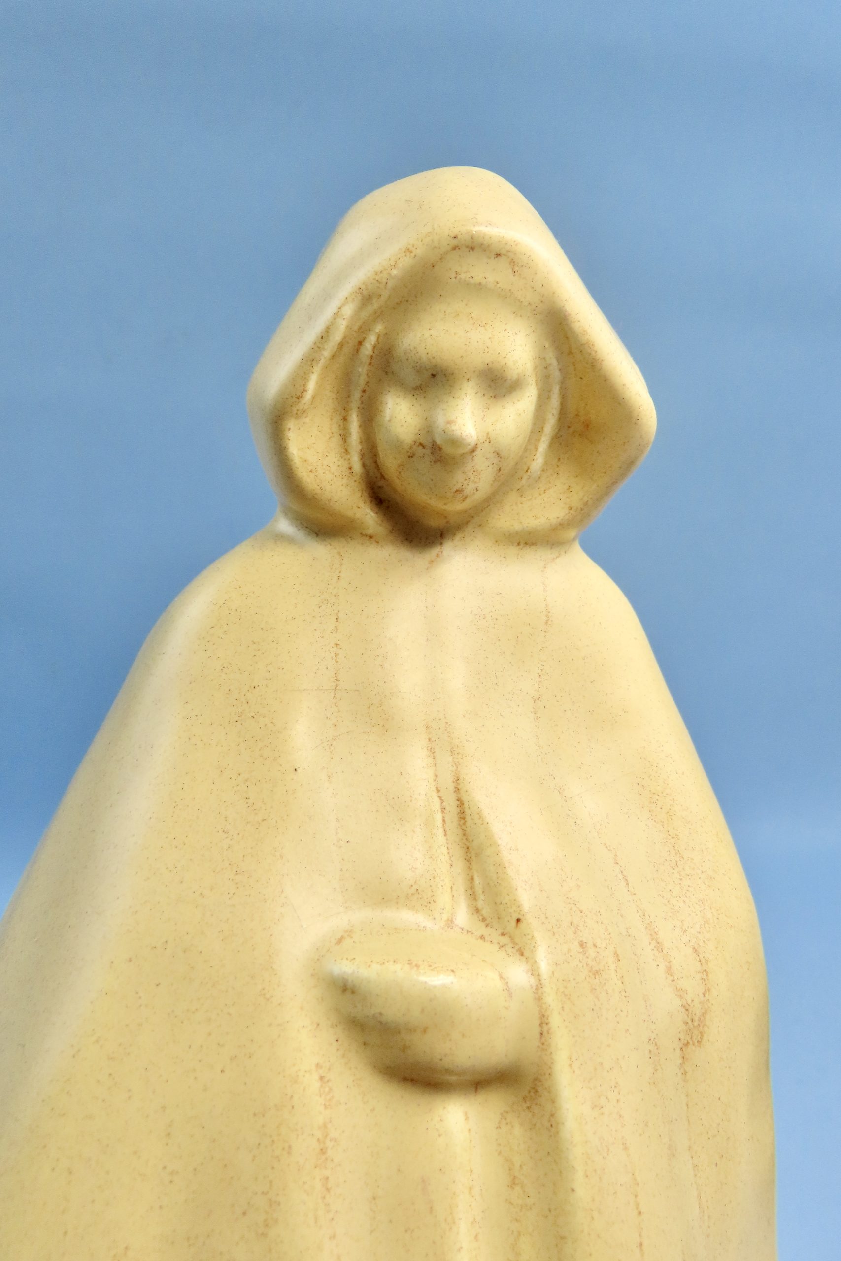 Maurice de Korte (1889-1971) - Art Deco Plateel religieus beeld - 1e kwart 20ste eeuw - Afbeelding 8