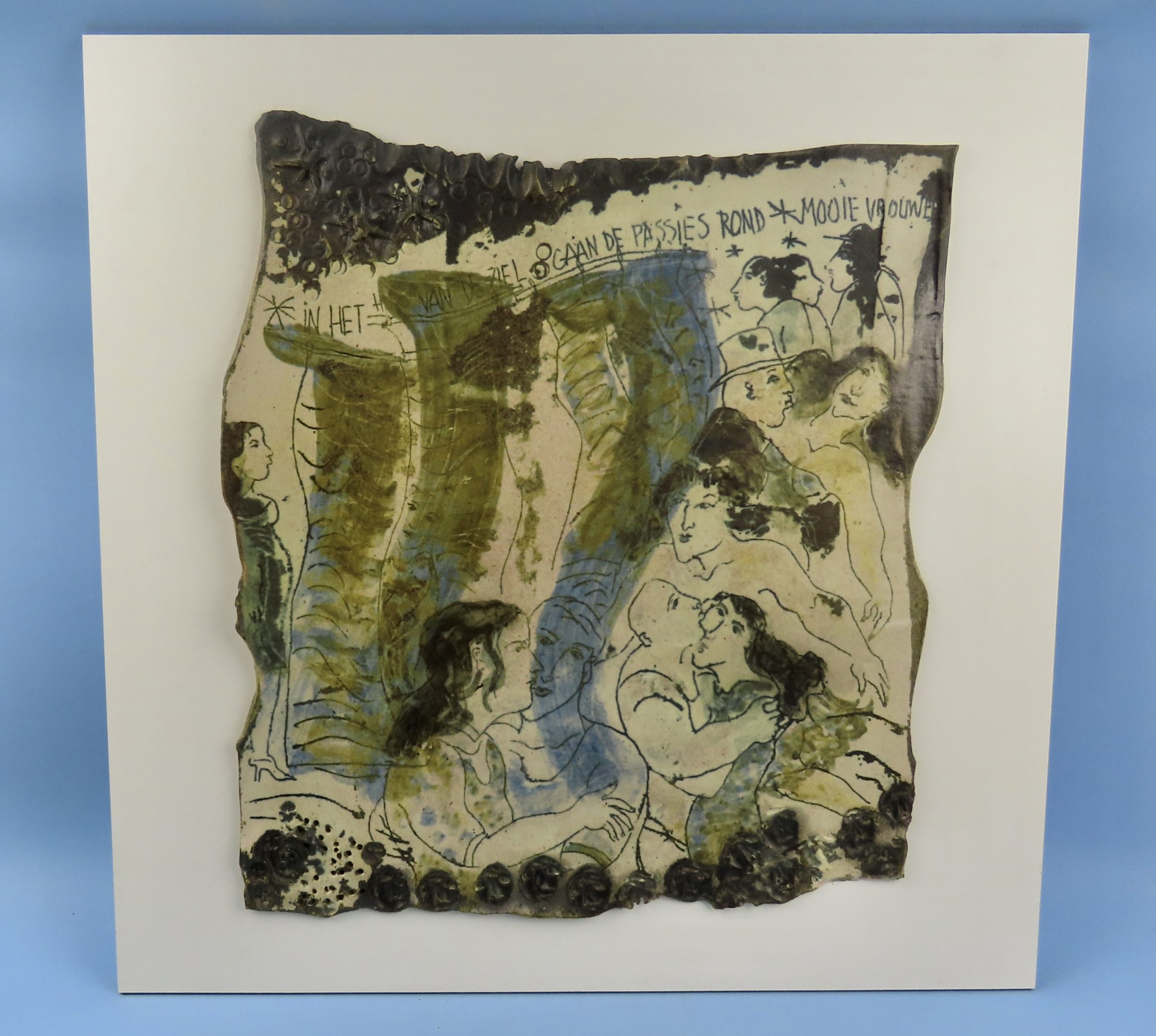 Lies Cosijn (1931-2016) Unica keramiek: "In het hol van de ziel gaan de passies rond mooie vrouwen"