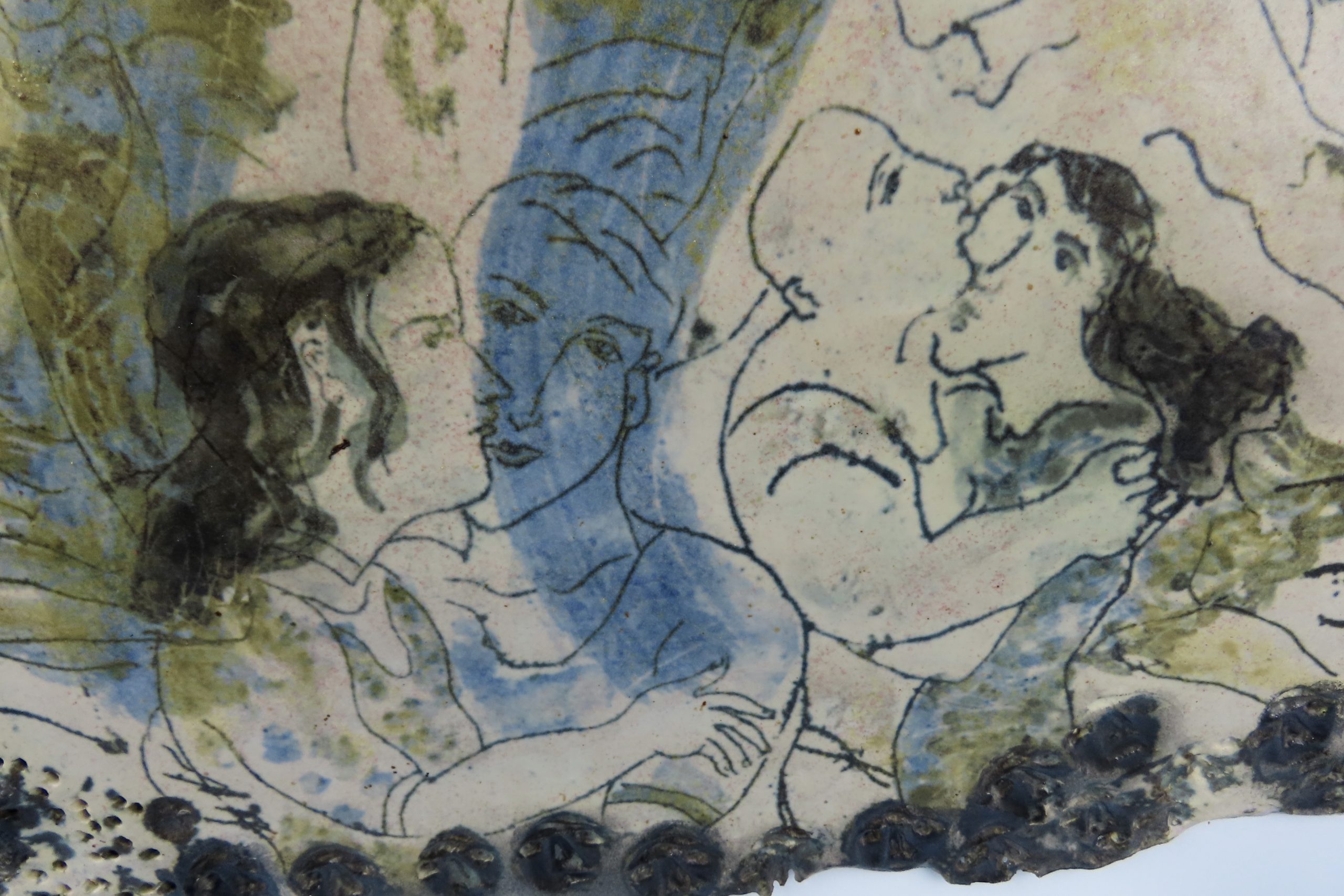 Lies Cosijn (1931-2016) Unica keramiek: "In het hol van de ziel gaan de passies rond mooie vrouwen" - Afbeelding 5