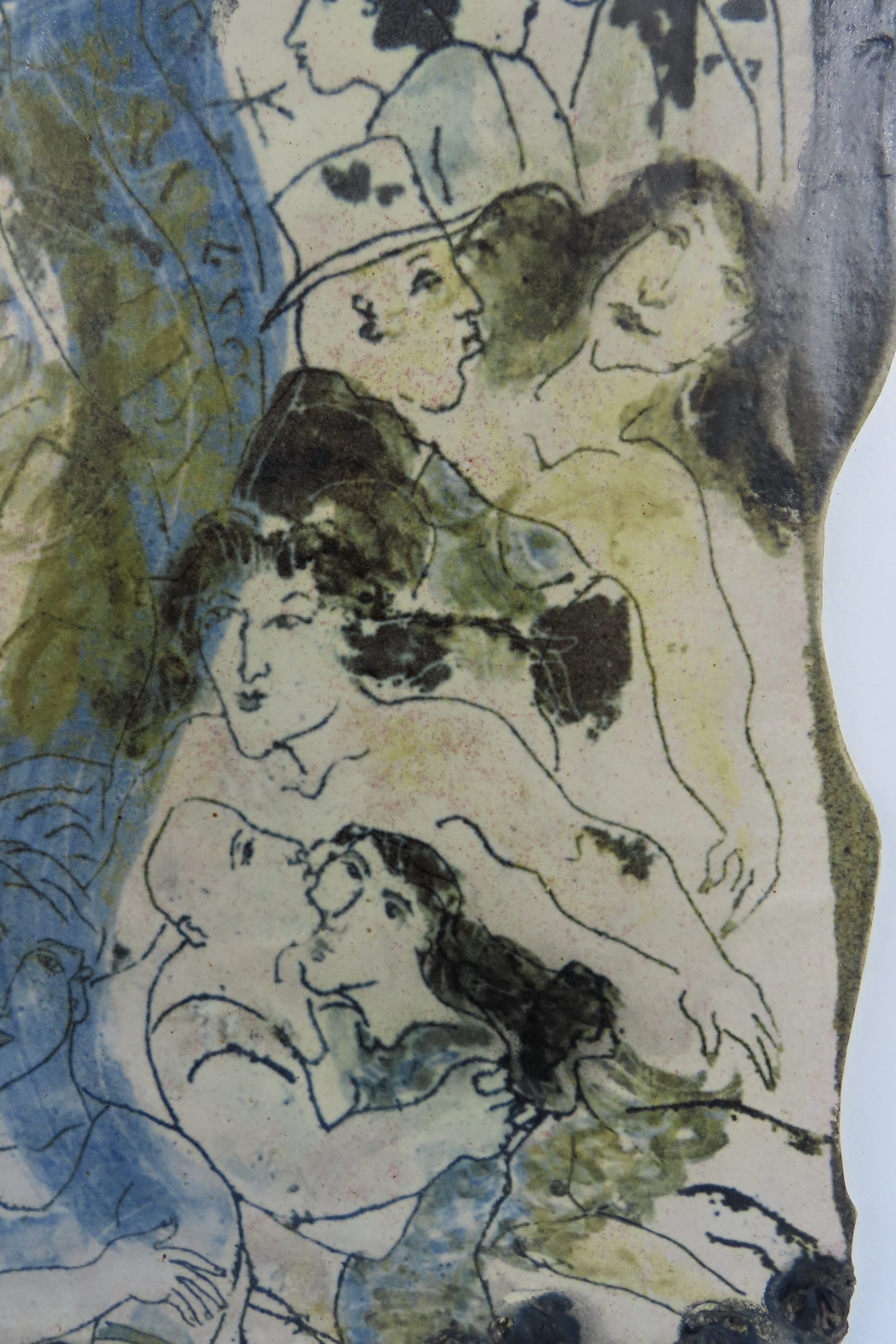 Lies Cosijn (1931-2016) Unica keramiek: "In het hol van de ziel gaan de passies rond mooie vrouwen" - Afbeelding 6