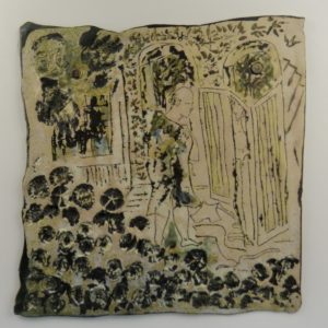 Lies Cosijn (1931-2016) Unica - keramische plaquette